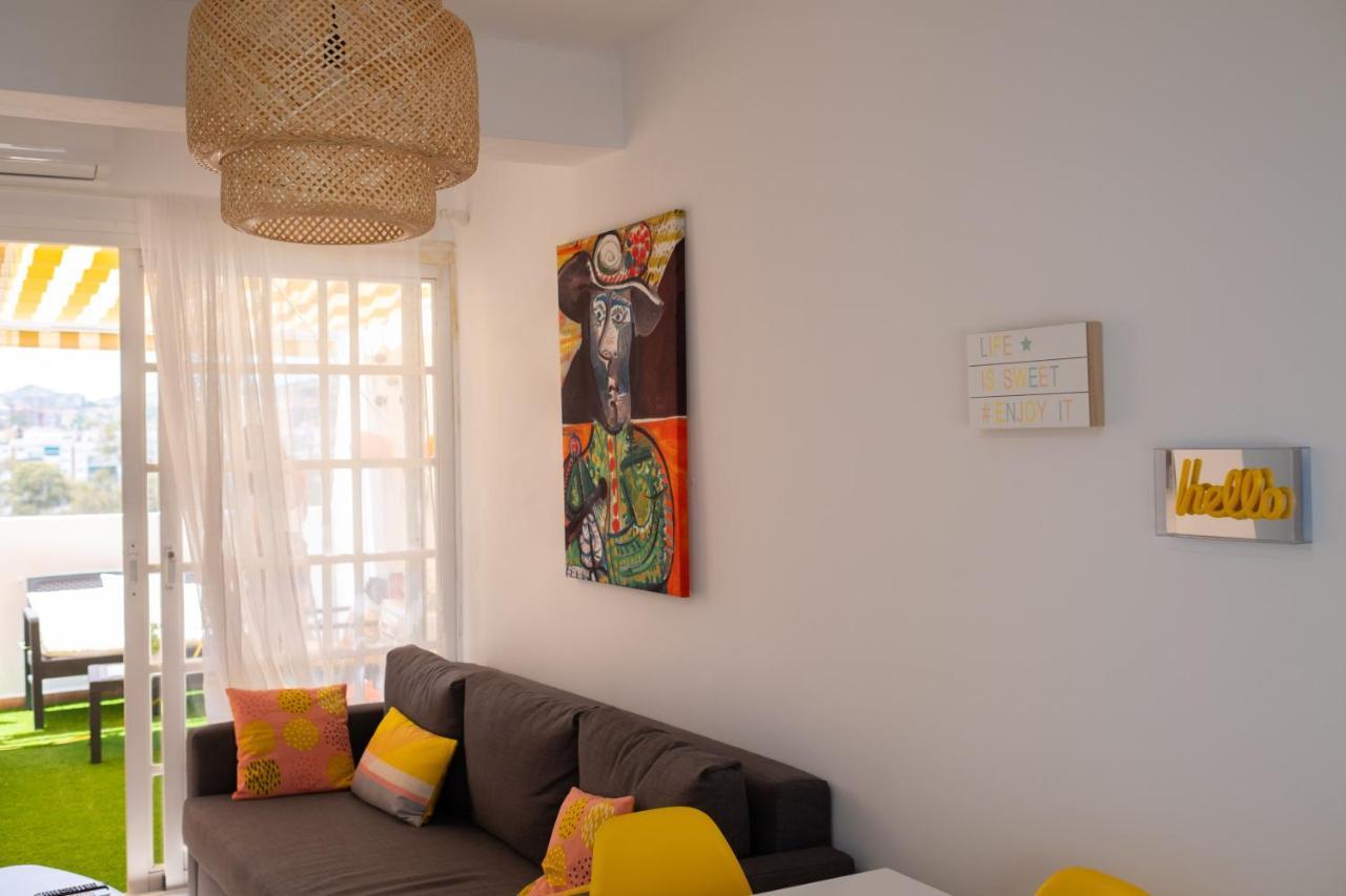 Penthouse City Center Private Terrace Wifi Málaga Kültér fotó