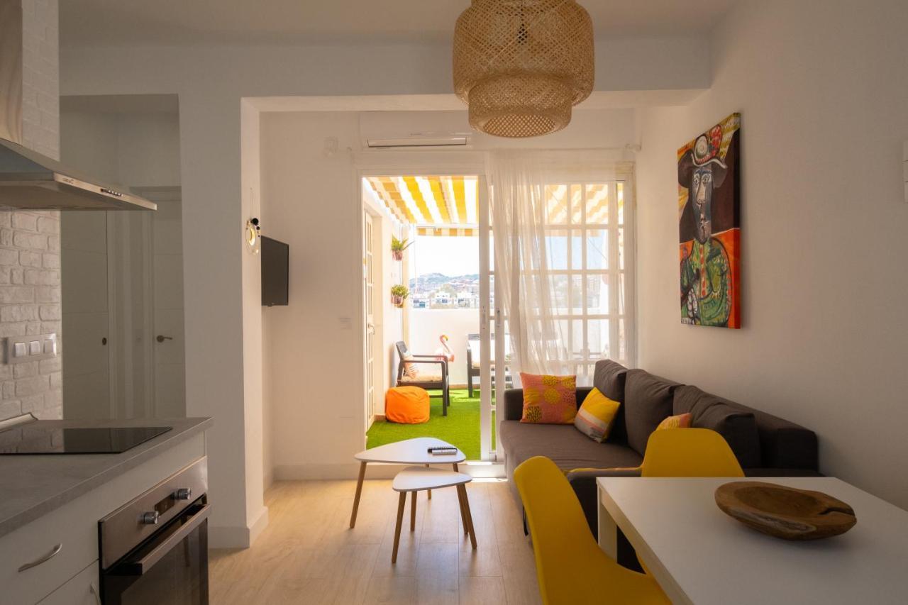 Penthouse City Center Private Terrace Wifi Málaga Kültér fotó