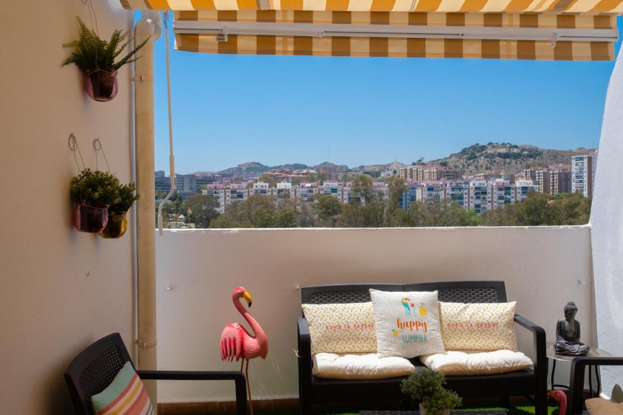 Penthouse City Center Private Terrace Wifi Málaga Kültér fotó